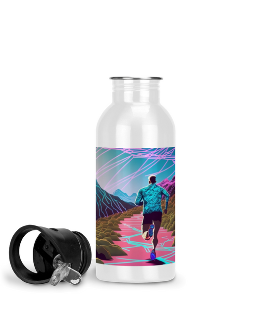 Neon Runner II Gym Fitness Water Bottle 600ml