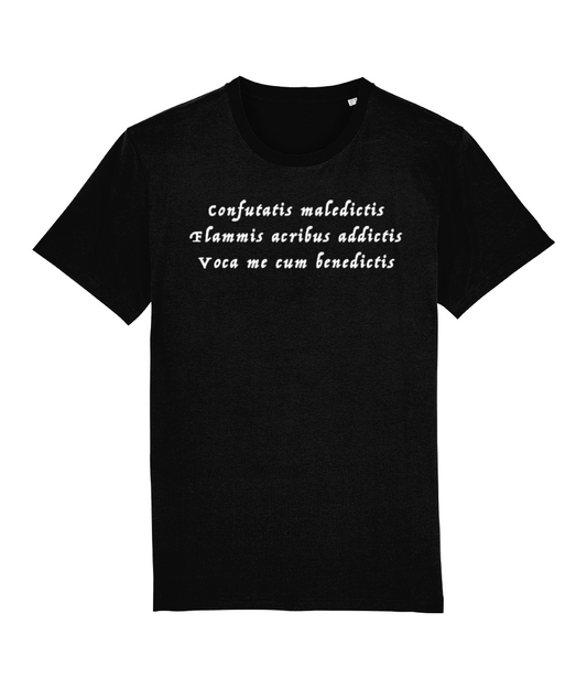 Confutatis Maledictus Mozart Requiem Organic T-Shirt