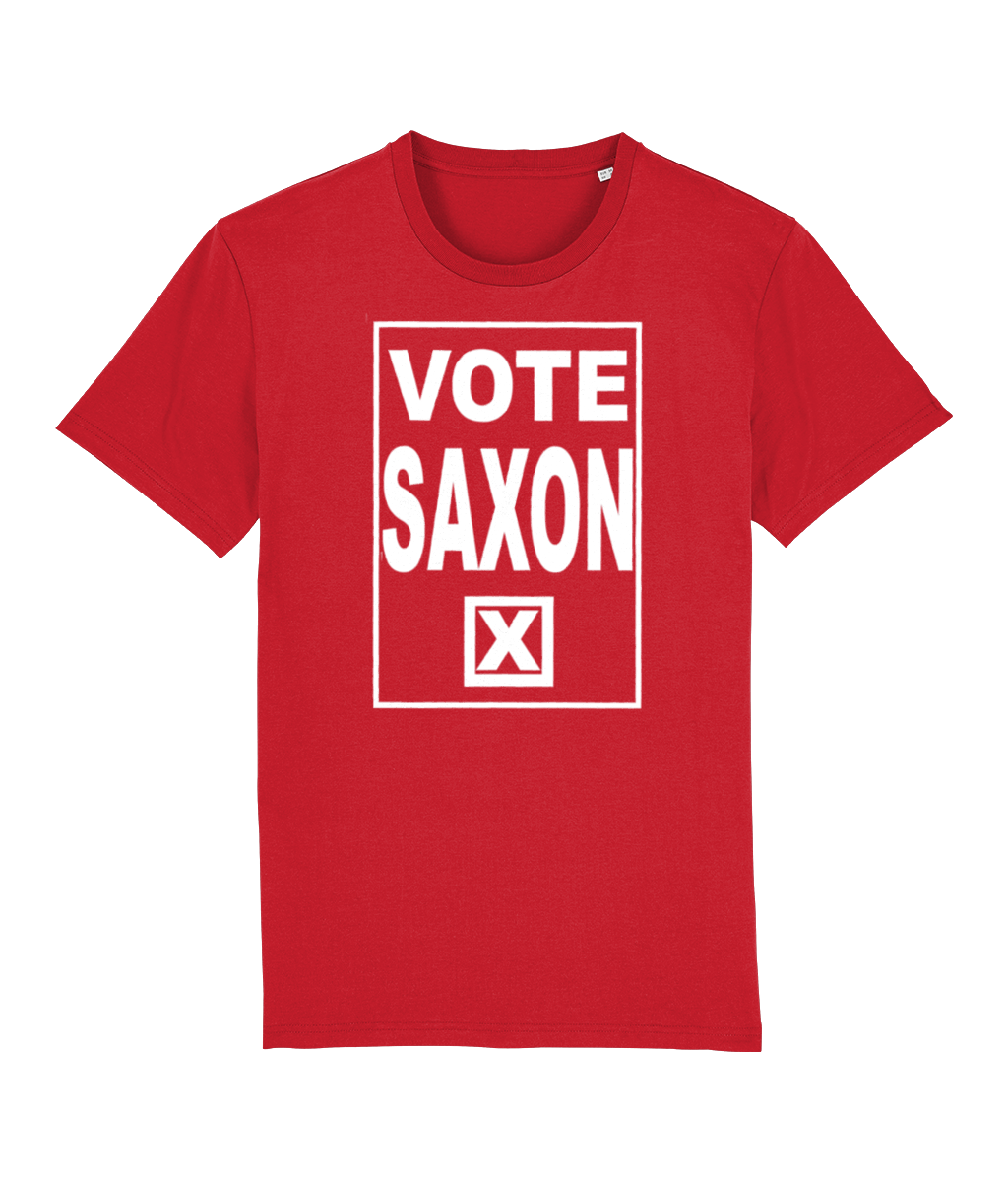 Vote Saxon The Master Doctor Who Organic T-Shirt