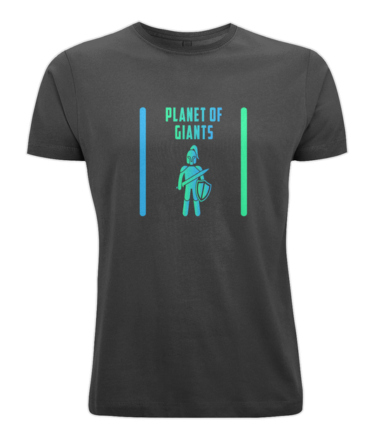 Planet Of Giants Highlight Logo Organic T-Shirt