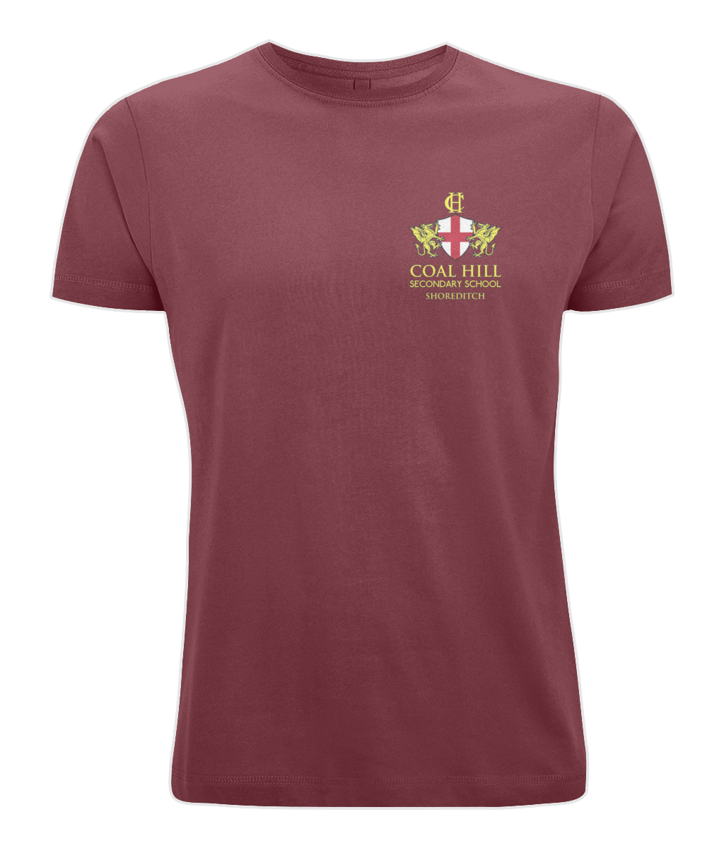 Doctor Who Coal Hill School Logo Organic T-shirt