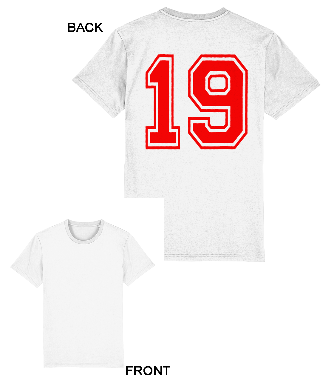 Gazza 19 World Cup Italia 90 Organic T-Shirt