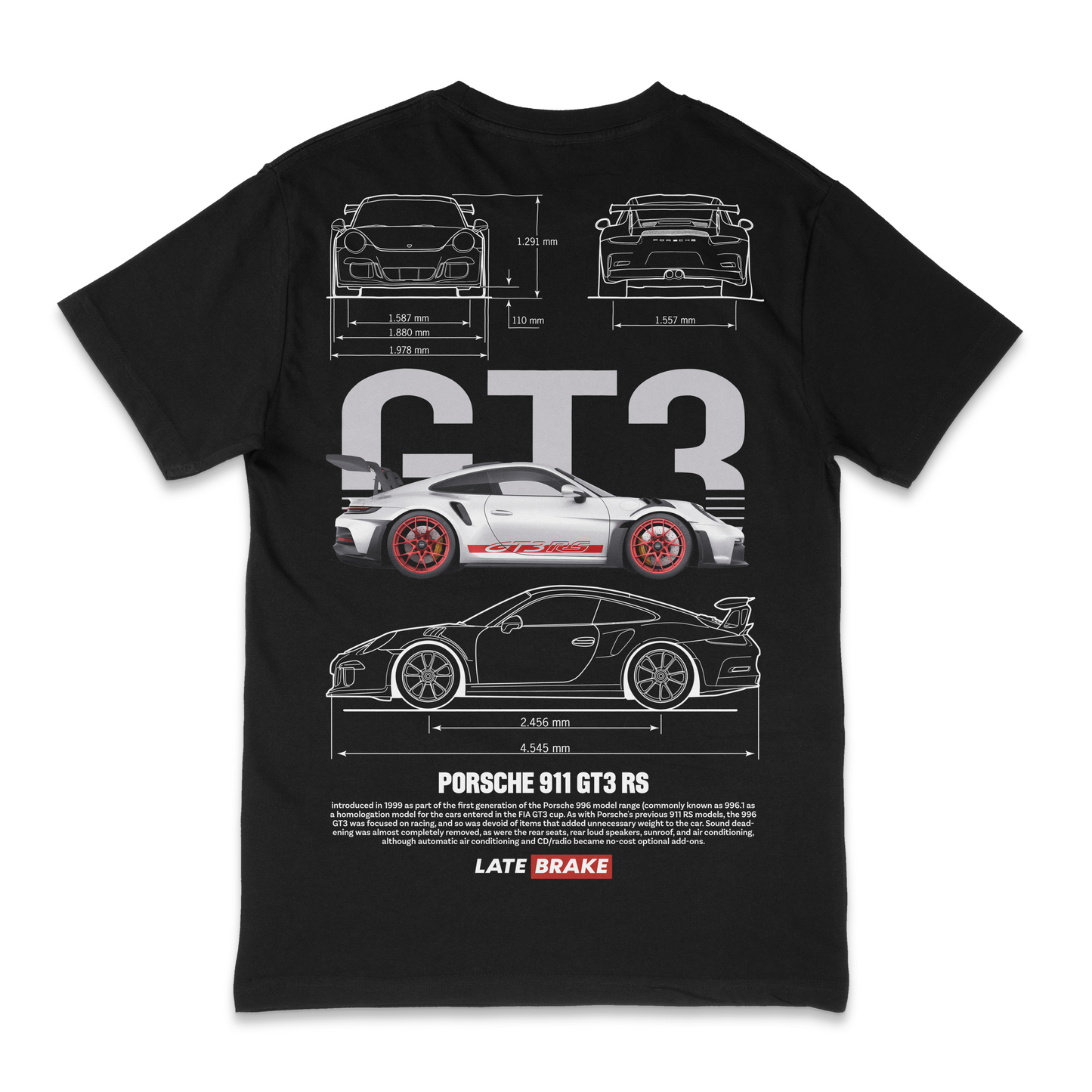 Late Brake 911 GT3 WR Drivers Collective T-Shirt