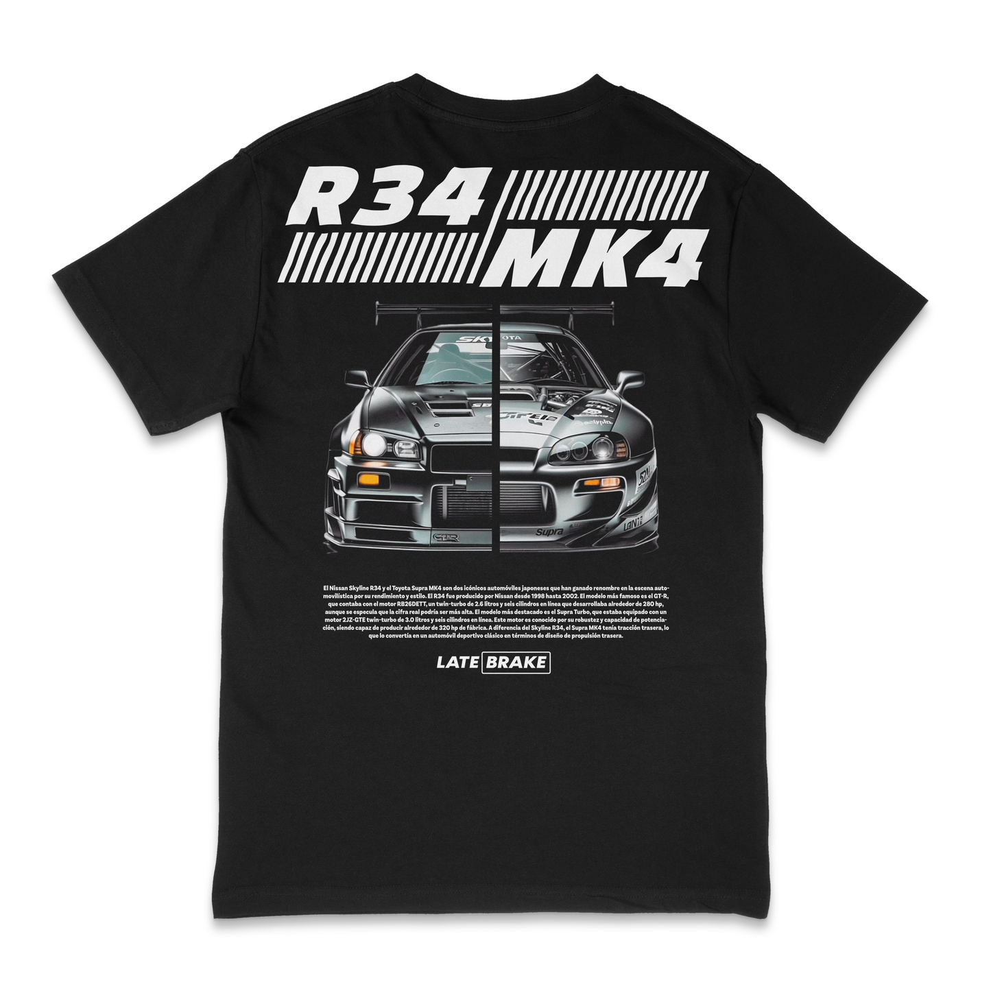Late Brake R34 MK4 Drivers Collective T-Shirt
