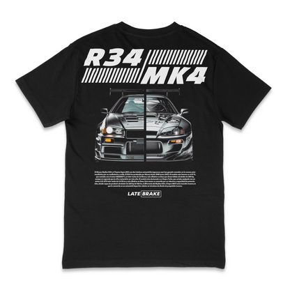 Late Brake R34 MK4 Drivers Collective T-Shirt