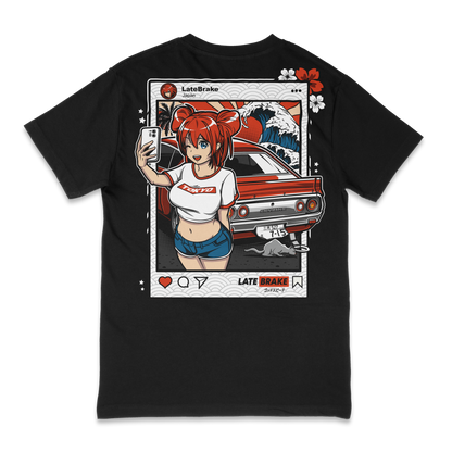 Late Brake Selfie T-Shirt