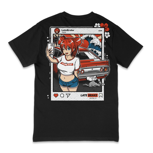 Late Brake Selfie T-Shirt