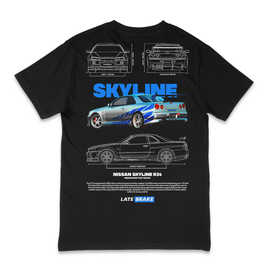 Late Brake Skyline Drivers Collective T-Shirt