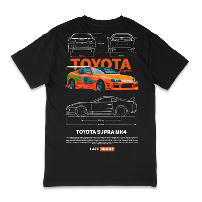 Late Brake Supra MK4 Drivers Collective T-Shirt